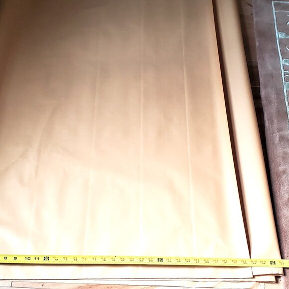 Gold Mustard Cotton Nice Quality Fabric - 2 Bolts 54" x 6 & 6.5 yards NEW HALF $ - Picture 4 of 6